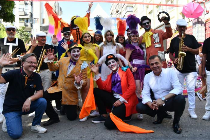 Sokak sanatlar festivali gz doldurdu