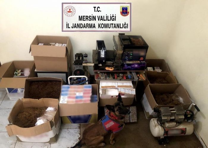 Mersin’de kaak makaron operasyonu