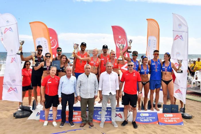 ’Pro Beach Tour Plaj Voleybolu Mersin Etab’ sona erdi