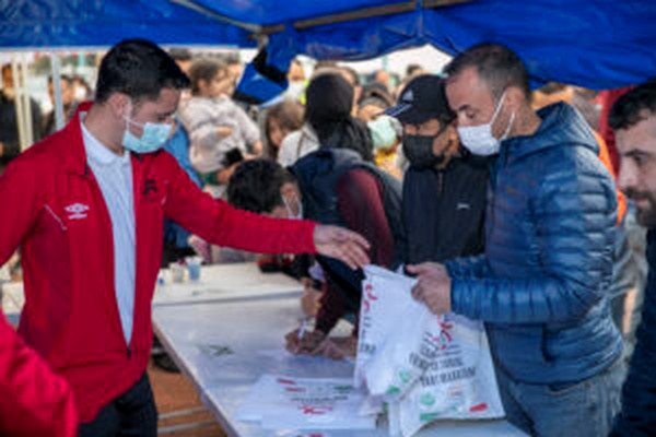 Yarmaclar Maraton fuarnda Tarsus`un lezzetlerini tatt