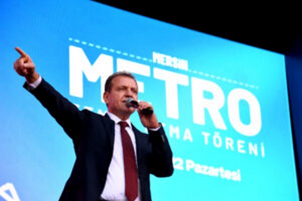 Mersin`e metro geliyor. Seer: 