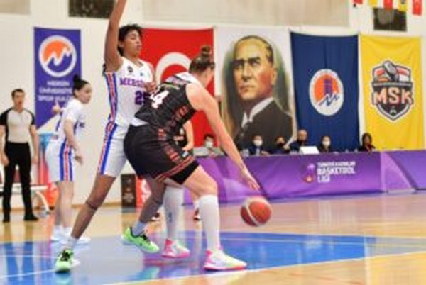 Bykehir MSK Kadn Basketbol Takm, Ceme`yi 93-48 yendi