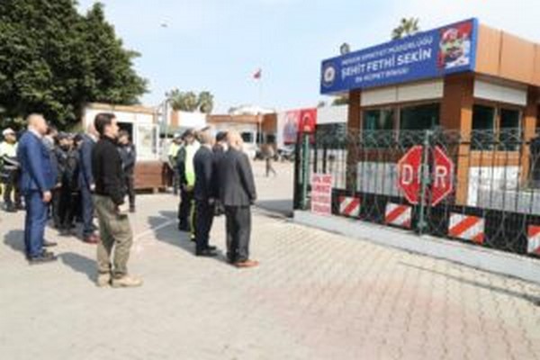 ehit polis Fethi Sekin`in ans Mersin`de yaatlacak