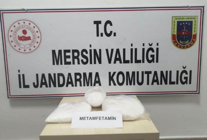 Mersin’e uyuturucu getiren zanl yakaland