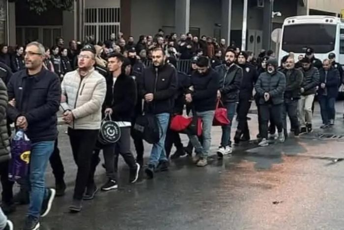 Gmrkte rvete rekor tutuklama : 91