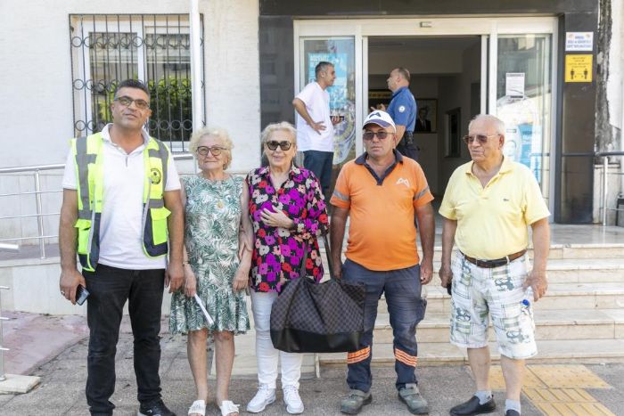 Belediye personelinden rnek davran