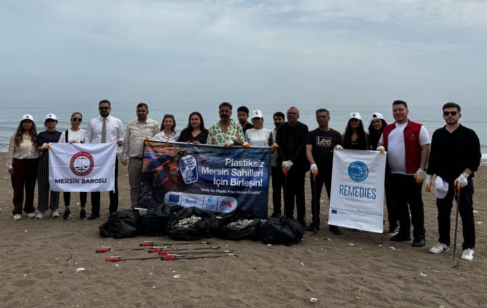 Plastiksiz Mersin sahilleri iin birletiler