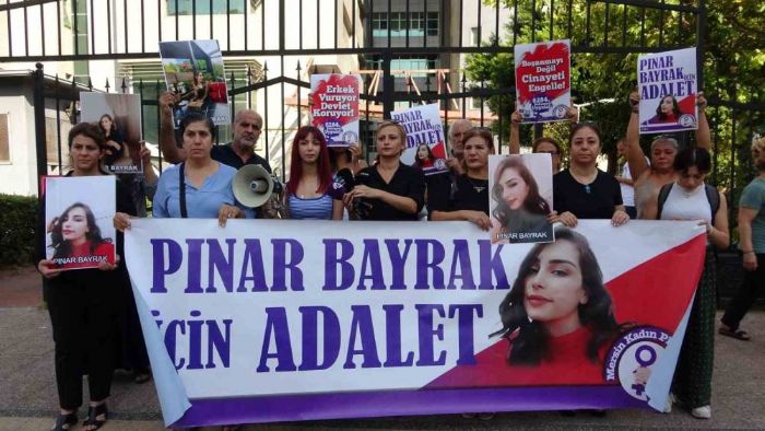 Kadn cinayeti protesto edildi