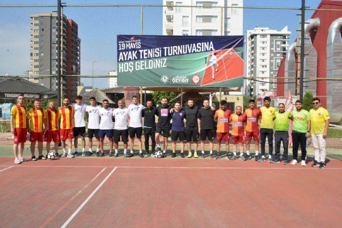 Yeniehirde 19 Mays Ayak Tenisi Turnuvas