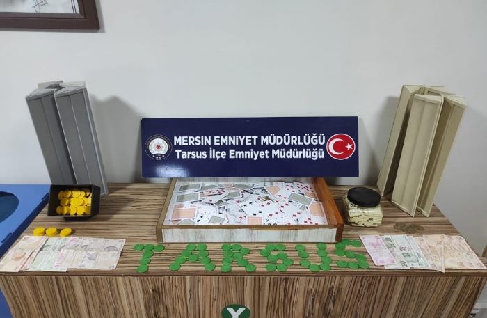 Tarsus polisinden kumar operasyonu
