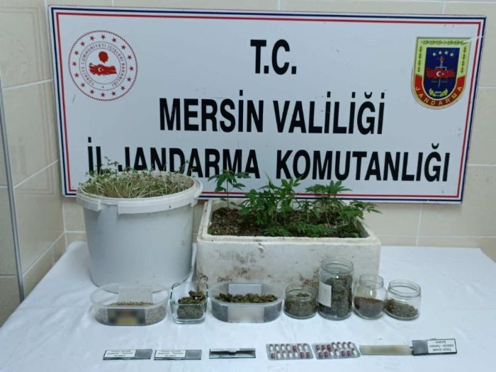 Mersin’de uyuturucu operasyonu