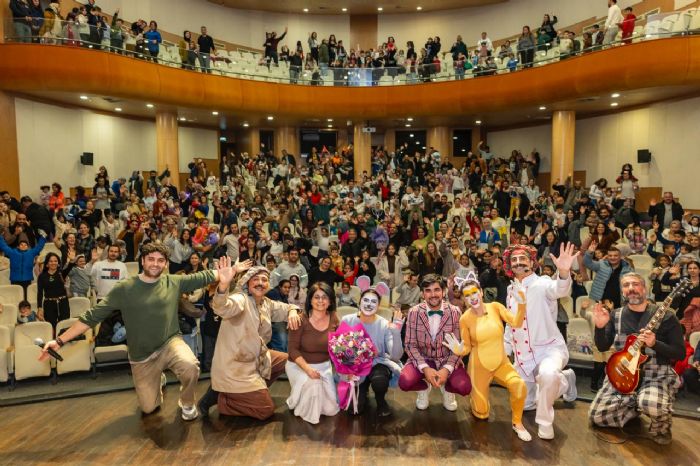 �ocuk kamp�s� ��rencilerinden sanat ��leni