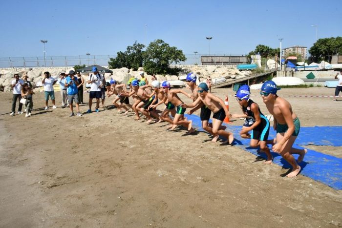 Yeniehir’de triatlon heyecan 