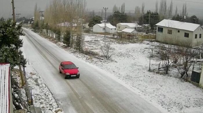 Mersin’e kar yad