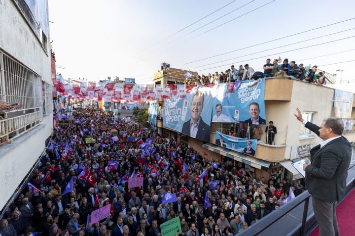 CHP Toroslar sallad: Seim ofisi al mitinge dnd 