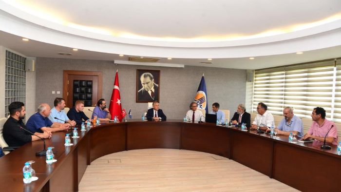 IBB Avusturya Delegasyonu Mersin niversitesinde