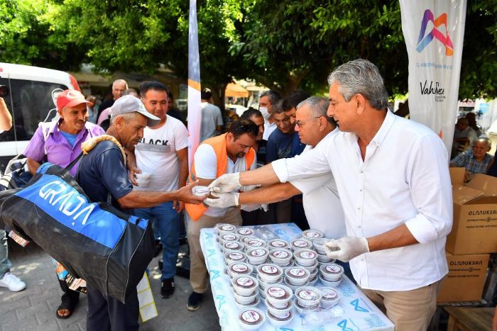 Mersin’de 20 bin paket aure datld