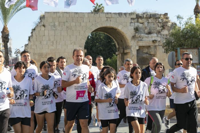 Tarsus maratonuna rekor katlm: 11 bin 624 kii kotu
