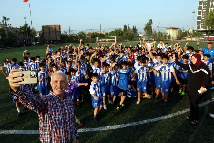 Akdeniz yaz spor okullar devam ediyor